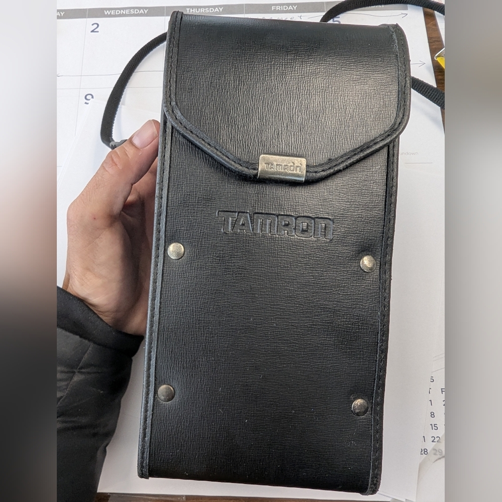 TAMRON STRAPPED LENS CASE